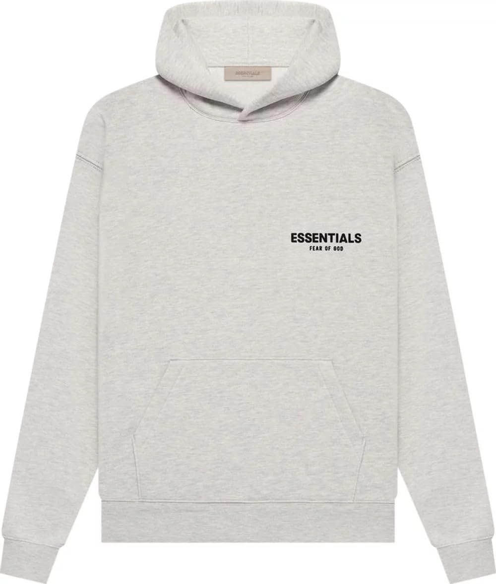 ESSENTIALS Pullover Hoodie Cotton Blend Adult Men Oversized, baggy fit.