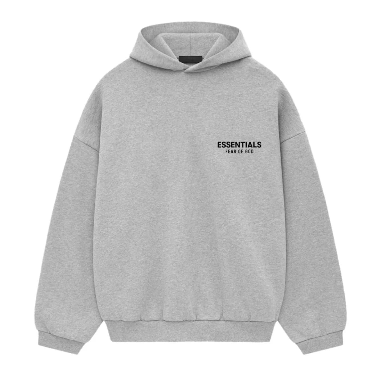 ESSENTIALS Pullover Hoodie Cotton Blend Adult Men Oversized, baggy fit.